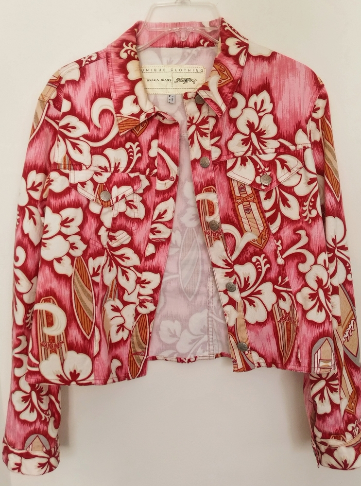 Vintage Krizia Jeans Aloha Jacket